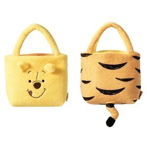 MINISO x Disney Winnie the Pooh/Tigger too! Reversible plush handbag